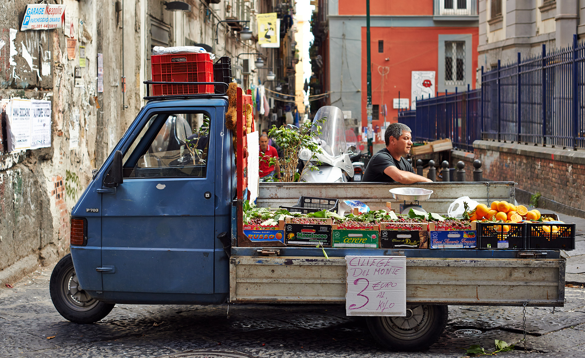 vegetable seller Naples